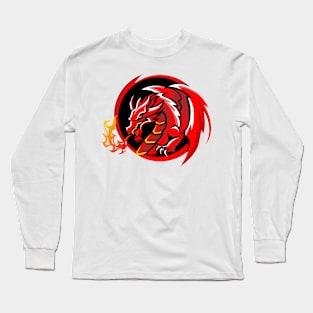 Red Dragon Long Sleeve T-Shirt